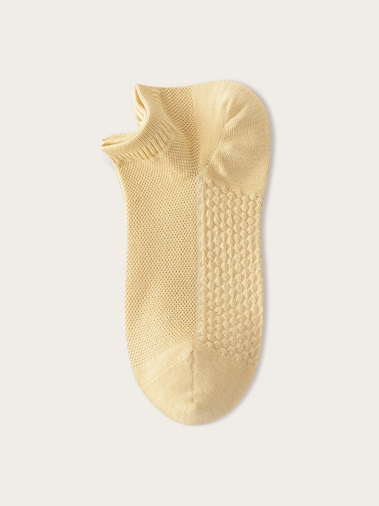 Women's 5-Pack Invisible Comfort Ankle Socks