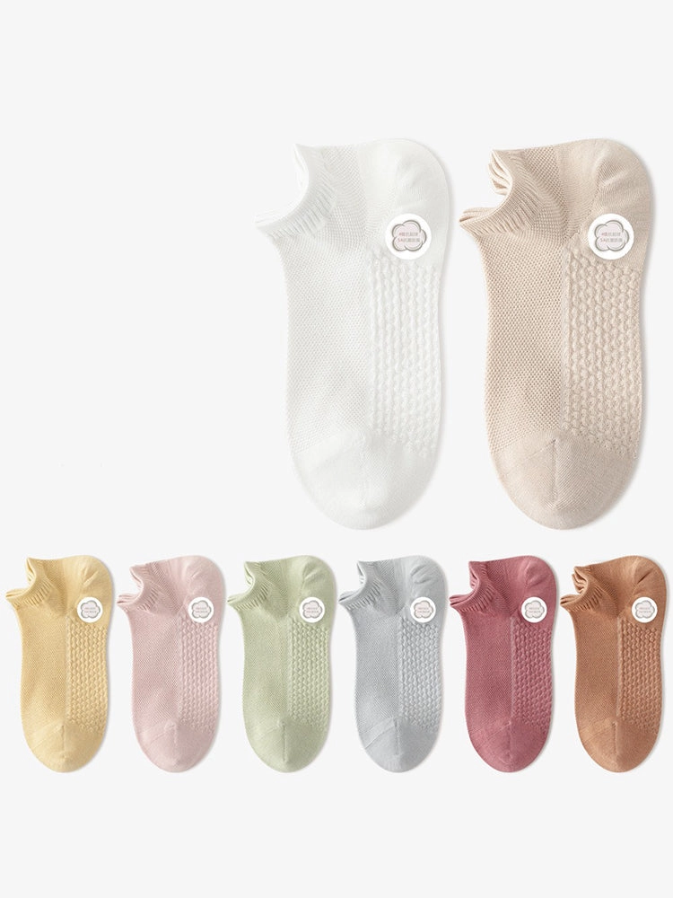 Women's 5-Pack Invisible Comfort Ankle Socks
