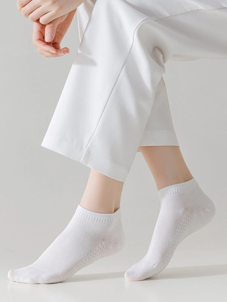 Women's 5-Pack Invisible Comfort Ankle Socks