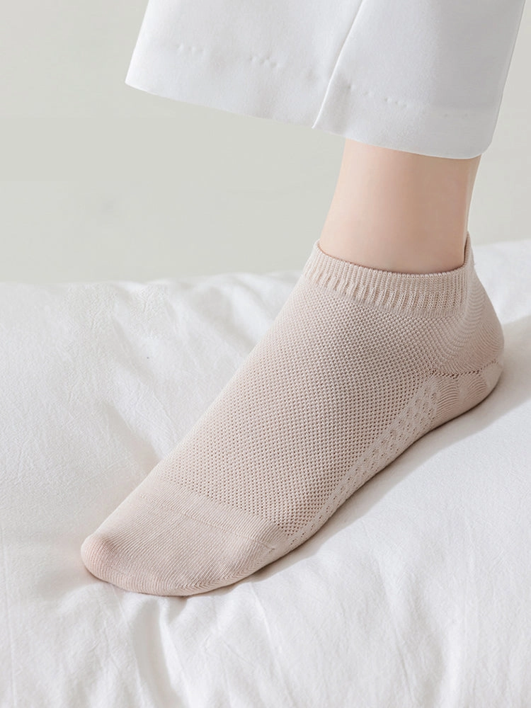 Women's 5-Pack Invisible Comfort Ankle Socks