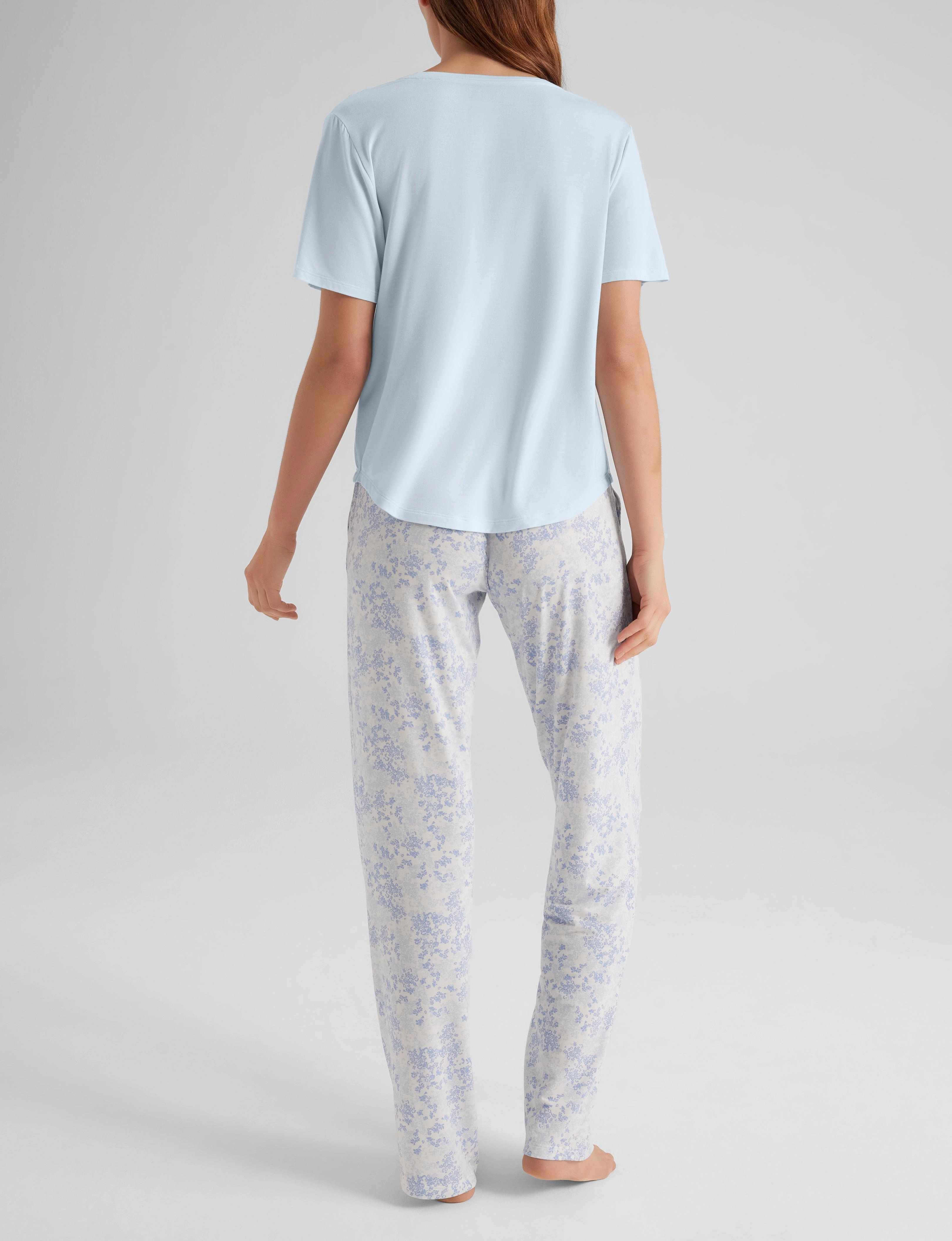 Women's Second Skin Sleep Pocket Tee & Pant Set