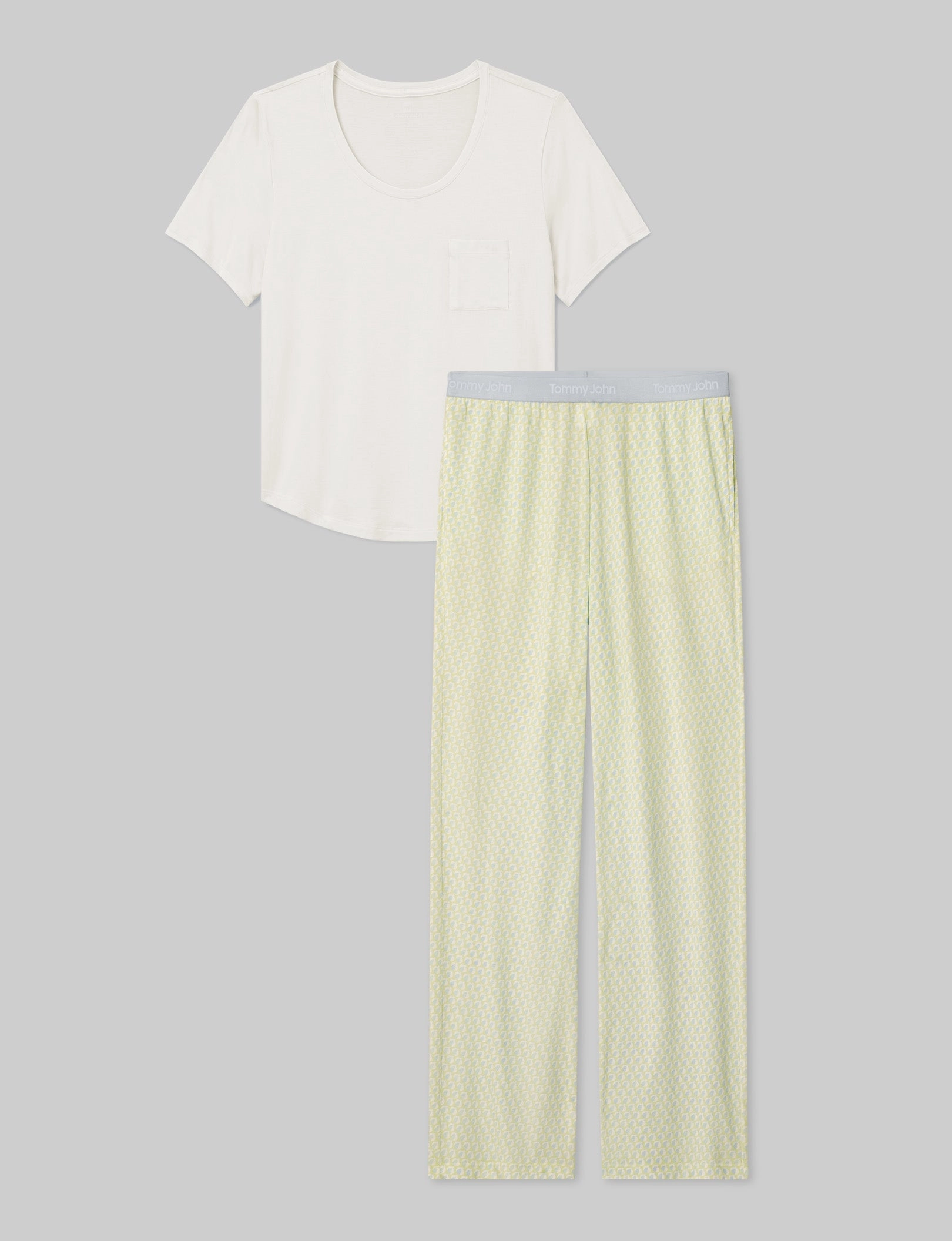 Women's Second Skin Sleep Pocket Tee & Pant Set