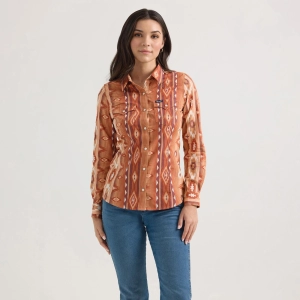 Women's Wrangler Checotah Snap Front Shirt #112361186