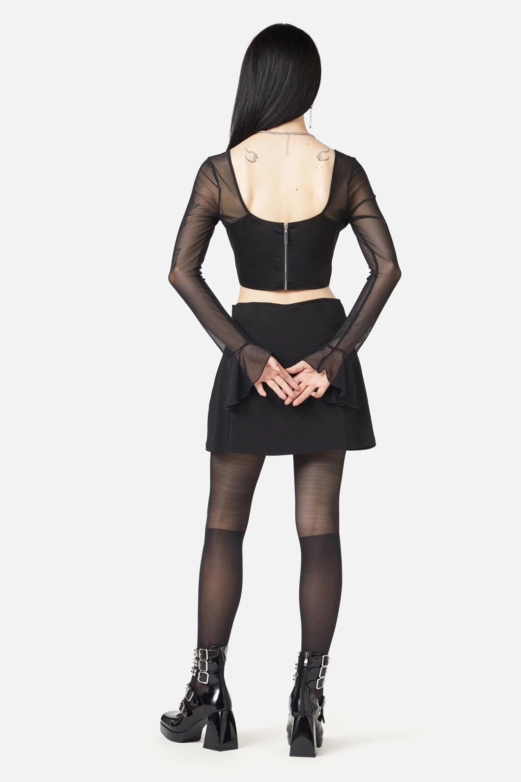 Wondering Mind Mesh Bodice