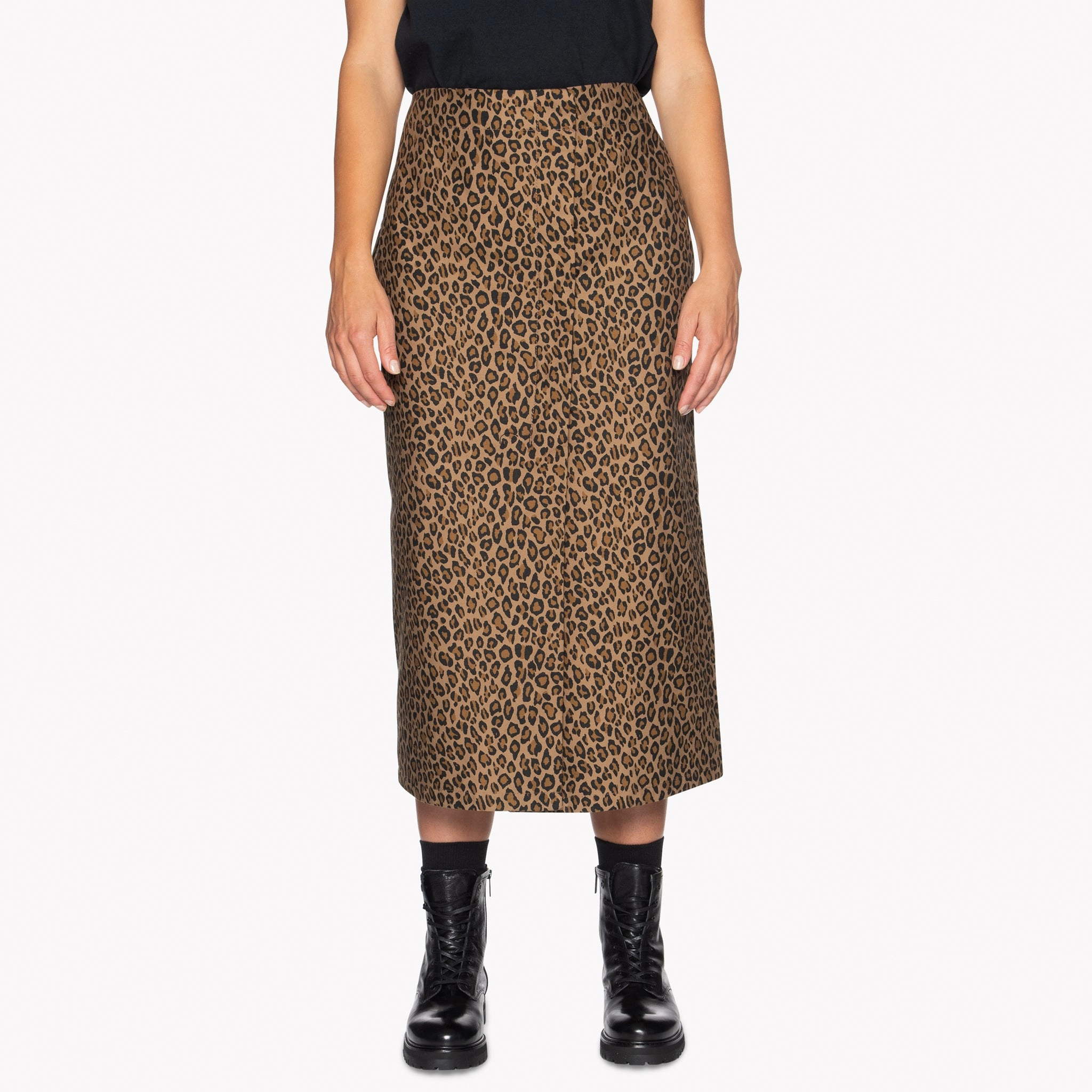Wrap Skirt - Leopard Print
