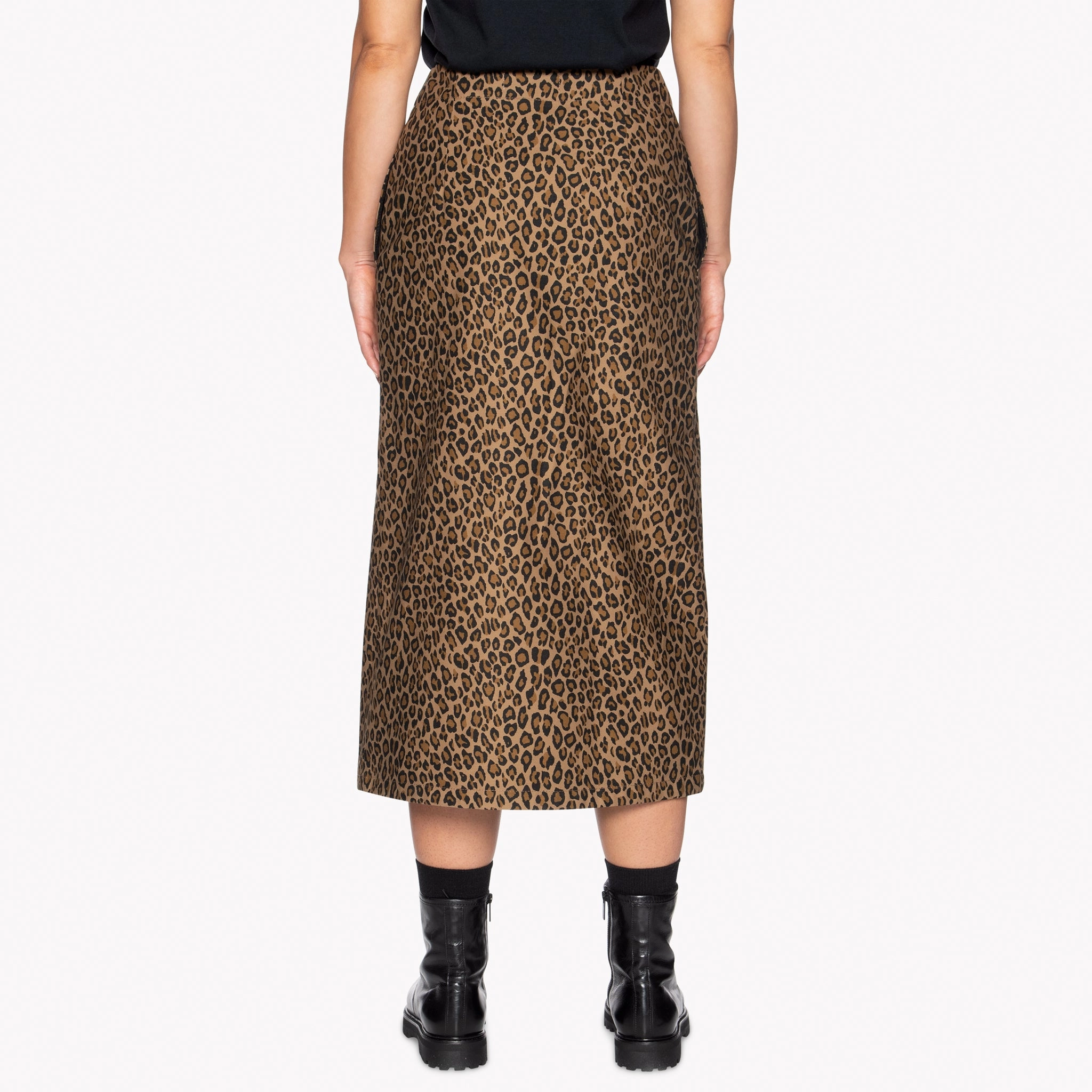 Wrap Skirt - Leopard Print
