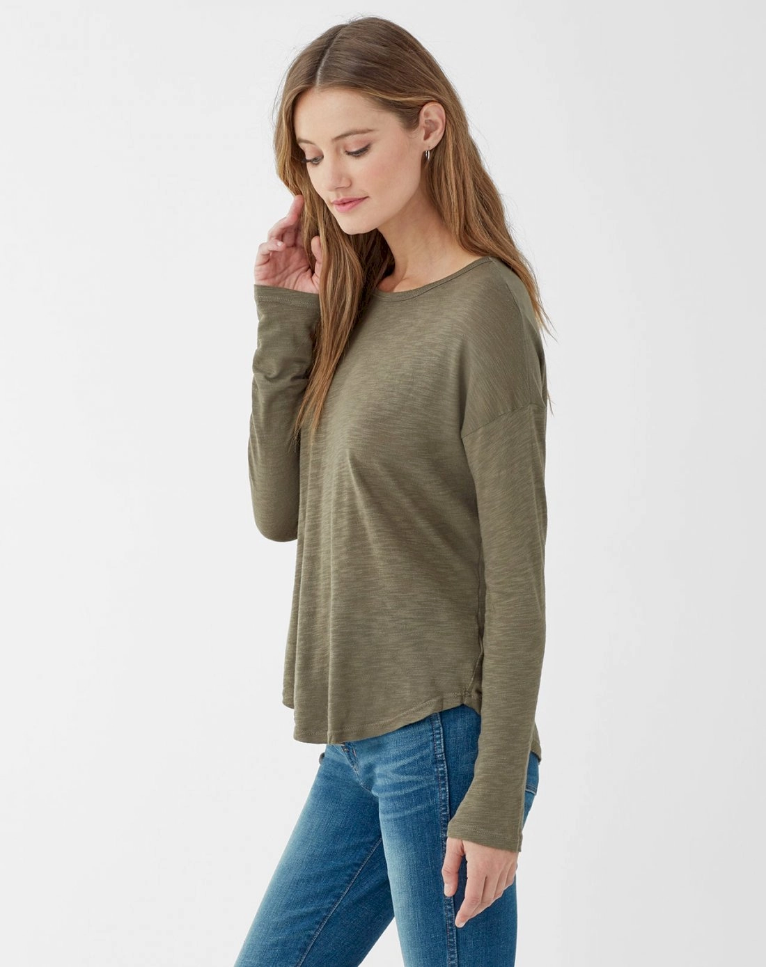 Zander Slub Long Sleeve Tee