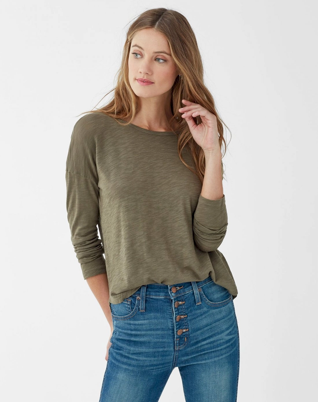 Zander Slub Long Sleeve Tee