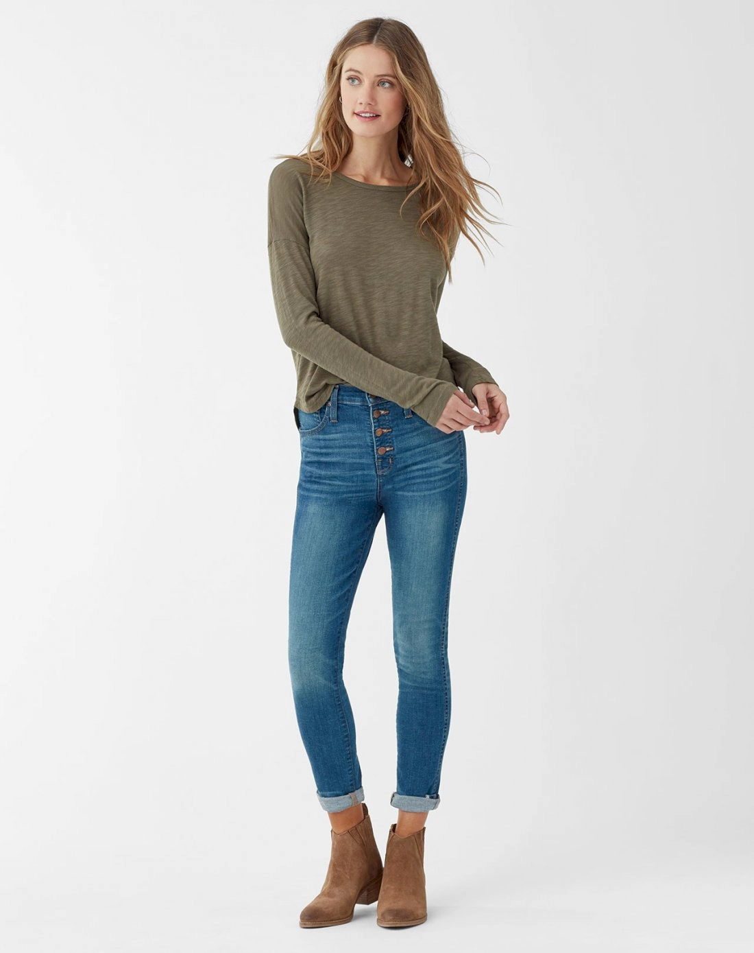 Zander Slub Long Sleeve Tee